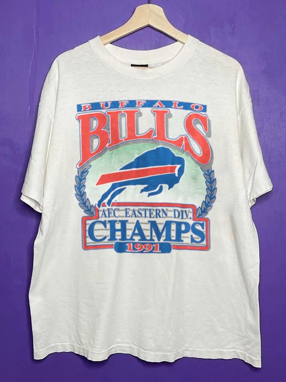 Vintage Buffalo Bills Champs Shirt, Retro NFL Buffalo Bills Shirt For Men Women
